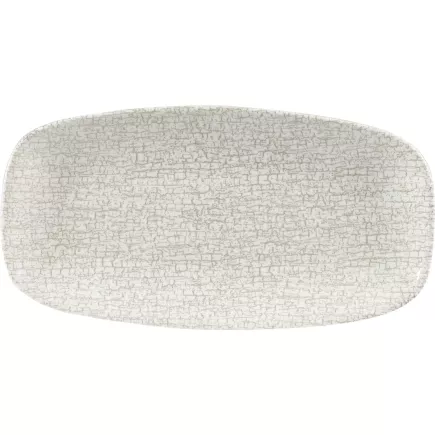 CHURCHILL Breccia Agate grey Talíř mělký, čtvercový, délka: 298 mm