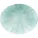 CHURCHILL Stone Aquamarine Mělký talíř, oválný, hluboký, D: 317 mm