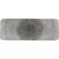Talíř plochý, obdélníkový, délka: 376 mm Raku Quartz black od společnosti CHURCHILL