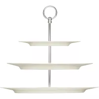 Mělký etagérový talíř Bauscher Purity délka 33 cm