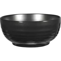 Miska na zupę CHURCHILL Art de Cuisine Rustics, ø: 210 mm, czarna