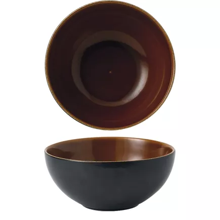 CHURCHILL Nourish Tokyo Black miska, pojemność: 1,07 litra, ø: 183 mm