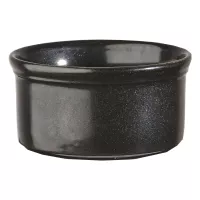 CHURCHILL Naczynie do pieczenia Forma ramekin, pojemność: 0,195 litra, czarna