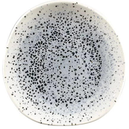 CHURCHILL Mineral Blue Talerz płaski, organiczny, ø: 186 mm