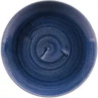 CHURCHILL Stonecast Cobalt Blue Talerz płaski, coup, ø: 217 mm