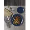CHURCHILL Stonecast Cobalt Blue Talerz płaski, coup, ø: 217 mm