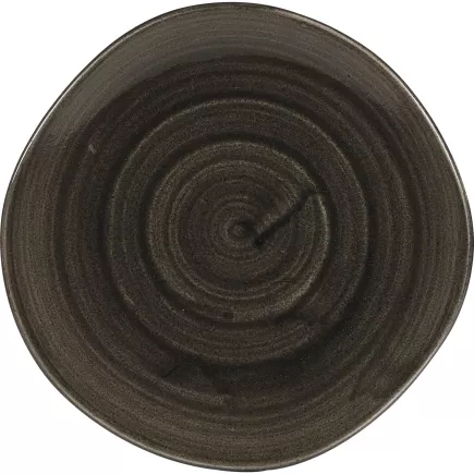 CHURCHILL Stonecast Iron Black talerz głęboki, organiczny, ø: 253 mm