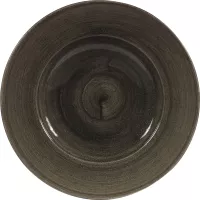 CHURCHILL Stonecast Iron Black talerz głęboki, ø: 280 mm