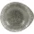 CHURCHILL Raku Quartz Black talerz głęboki, coup, długość: 160 mm, szerokość: 145 mm