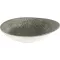 CHURCHILL Raku Quartz Black talerz głęboki, coup, długość: 160 mm, szerokość: 145 mm