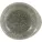 CHURCHILL Raku Quartz Black talerz głęboki, coup, długość: 185 mm, szerokość: 168 mm