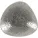 CHURCHILL Raku Quartz Black talerz płytki, trójkątny, długość: 210 mm