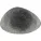 Talerz płaski CHURCHILL „Raku“ „Quartz Black“, trójkątny, długość: 304 mm
