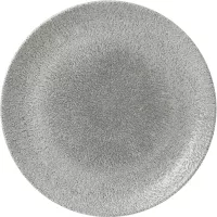 CHURCHILL Raku Jasper Grey talerz płaski, coup, ø: 288 mm