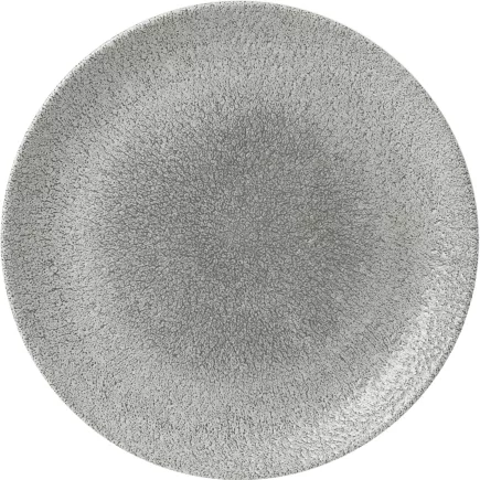 CHURCHILL Raku Jasper Grey talerz płaski, coup, ø: 288 mm