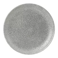 CHURCHILL Raku Jasper Grey talerz płaski, coup, ø: 165 mm