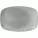 CHURCHILL Raku Jasper Grey Talíř plochý, obdélníkový, délka: 237 mm