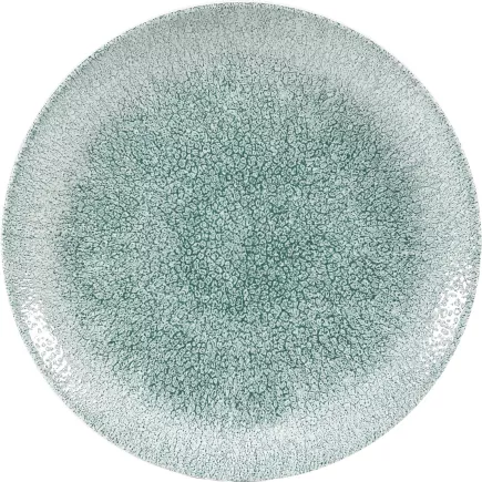 CHURCHILL Raku Jade green Talerz płaski, coup, ø: 217 mm