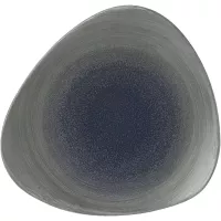 CHURCHILL Stonecast Aqueous Fjord Talerz płaski, trójkątny, ø: 192 mm