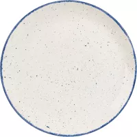 CHURCHILL Stonecast Hints Buffet Indigo Blue Talerz płaski, coup, ø: 288 mm