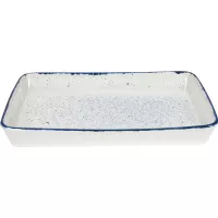 CHURCHILL Stonecast Hints Buffet Indigo Blue servírovací miska, délka: 530 mm