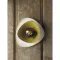 CHURCHILL Stonecast Musztardowe ziarno żółte talerz głęboki, coup, ø: 182 mm