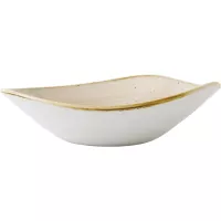 CHURCHILL Stonecast Nutmeg Cream talerz głęboki, trójkątny, ø: 185 mm