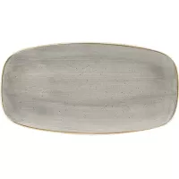 CHURCHILL Stonecast Peppercorn Grey talerz płaski, prostokątny, długość: 269 mm