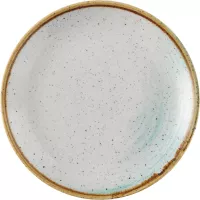 CHURCHILL Stonecast Accents Duck Egg Blue Talerz płaski, coup, ø: 165 mm
