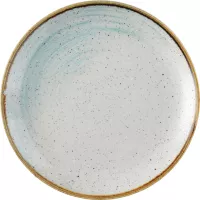 CHURCHILL Stonecast Accents Duck Egg Blue Talerz płytki, coup, ø: 217 mm