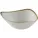 CHURCHILL Stonecast Accents Duck Egg Blue talerz głęboki, trójkątny, ø: 185 mm