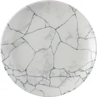 CHURCHILL Kintsugi Pearl Grey talerz płytki, coup, ø: 260 mm