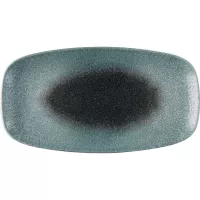 CHURCHILL Raku Topaz Quartz talerz płaski, długość: 355 mm