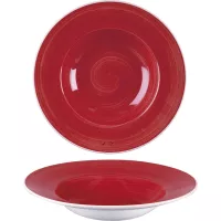 CHURCHILL Stonecast Berry Red talerz głęboki, ø: 280 mm