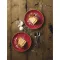 CHURCHILL Stonecast Berry Red talerz głęboki, ø: 280 mm