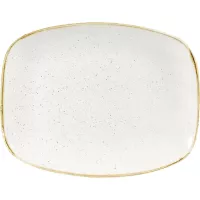 CHURCHILL Stonecast Barley White talíř obdélníkový, délka: 261 mm