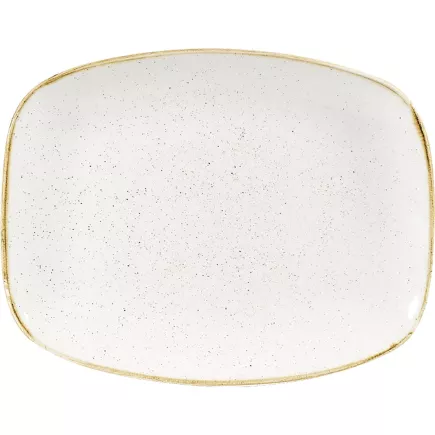 CHURCHILL Stonecast Barley White talíř obdélníkový, délka: 261 mm