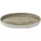 CHURCHILL Stonecast Antique Taupe talerz płaski z podwyższoną krawędzią, śr: 210 mm