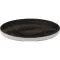 CHURCHILL Stonecast Iron Black talíř mělký, s vyšším okrajem, průměr: 260 mm