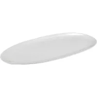 LE COQ Aphros Talíř oválný, výška: 10 mm, délka: 430 mm, šířka: 230 mm, bílý