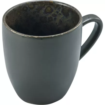 LE COQ Phobos kubek z uchwytem, wysokość: 100 mm, średnica: 95 mm, czarny, niebieski