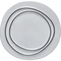 COSTA NOVA Ambar talerz płaski, okrągły, biały, ø: 281 mm