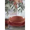 Plochý talíř Costa Nova Fontana, bílý, průměr: 230 mm