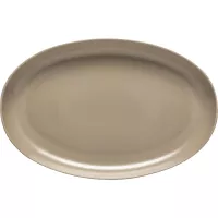 COSTA NOVA Pacifica oválný talíř, délka: 408 mm, šířka: 263 mm, kaštanový