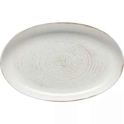 COSTA NOVA Vermont talerz owalny, wysokość: 45 mm, długość: 408 mm, kremowy