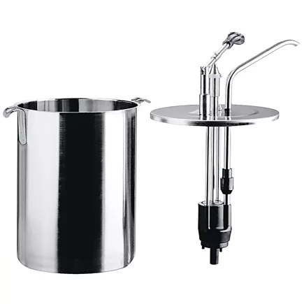 CONTACTO Kulatý dávkovač, objem: 6,00 litrů, výška: 270 mm