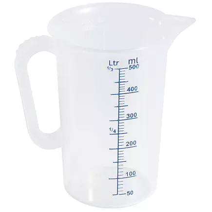 Kontaktowy Kubek Mieszający, pojemność: 3,00 litra, wysokość: 235 mm, średnica: 170 mm, grubość: 18 mm.