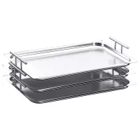 Produkt "CONTACTO GN 1/1 Buffet-Tablett, Höhe: 50 mm, Länge: 530 mm, Breite: 325 mm" lze přeložit do polštiny jako: 

"Contacto GN 1/1 Taca bufetowa, wysokość: 50 mm, długość: 530 mm, szerokość: 325 mm".