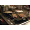 AMT GASTROGUSS Patelnia prostokątna, długość: 280 mm, z wzorem BBQ