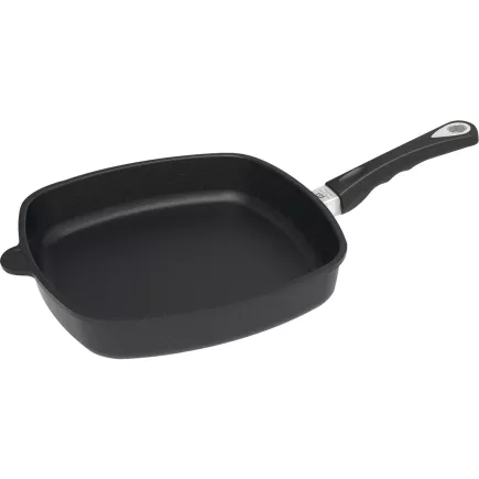 AMT GASTROGUSS Patelnia prostokątna, odpowiednia do indukcji, długość: 280 mm